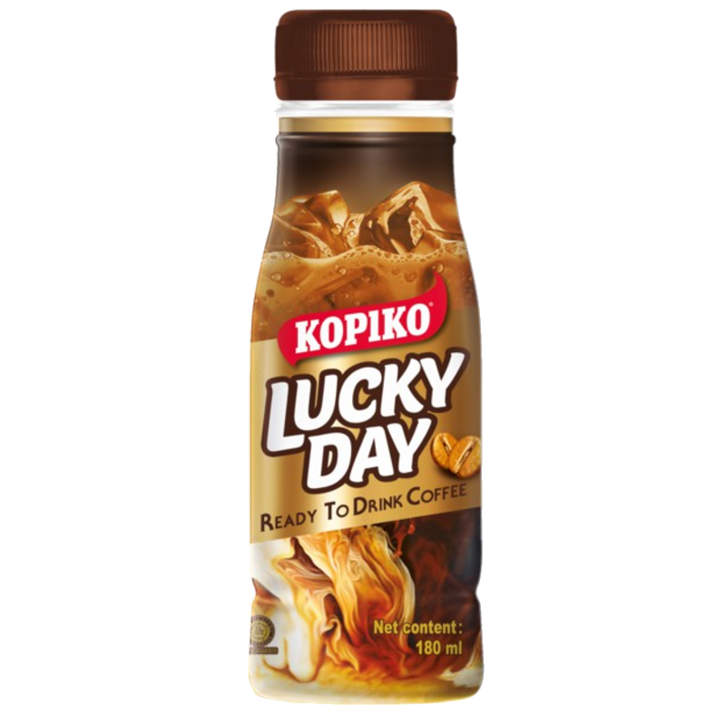 KOPIKO Lucky Day Ready To Drink Coffee 180ml Synergy Food Corporation kopiko-lucky-day-ready-to-drink-coffee-180ml-synergy-food-corporation