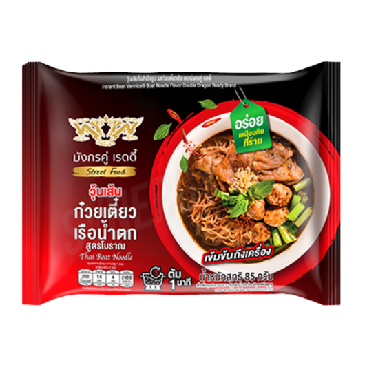 04 Double Dragon. Vermicelli Boat Noodles – 36Bagsx85g