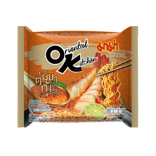 05 MAMA OK Shrimp Creamy Tom Yum Instant Noodles | 36Packsx4Bagsx85g