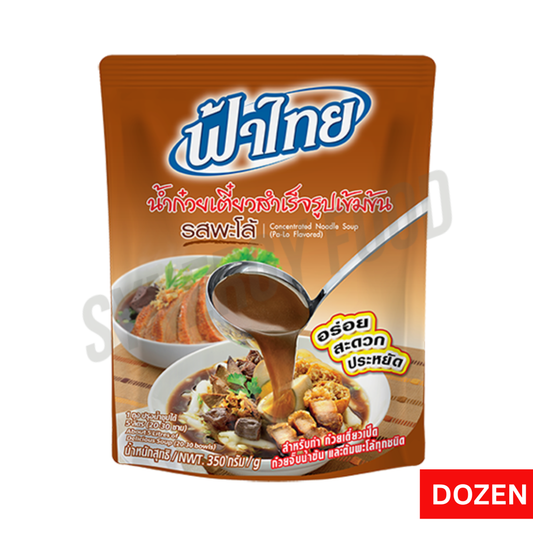 08 Fa Thai Instant Noodle Soup "Palo Soup" 12Bagsx350g (Dozen)