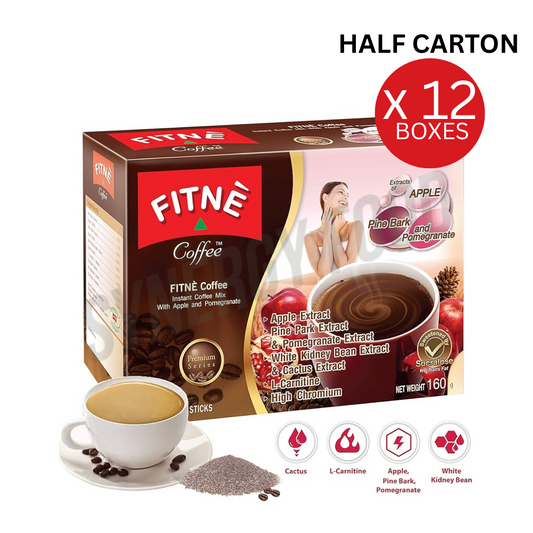 15 FITNE Coffee With Apple Extract (10 x 160g)  12 box HALF CARTON