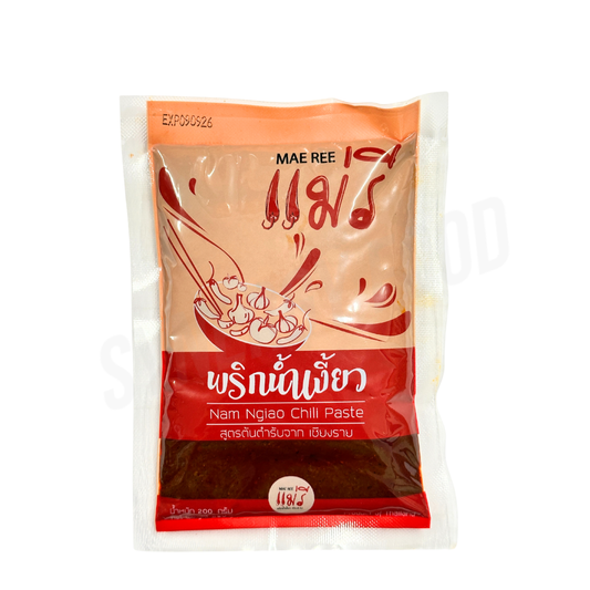 17 Mae Ree Nam Ngiao Chili Paste 10Bagsx200g(5)