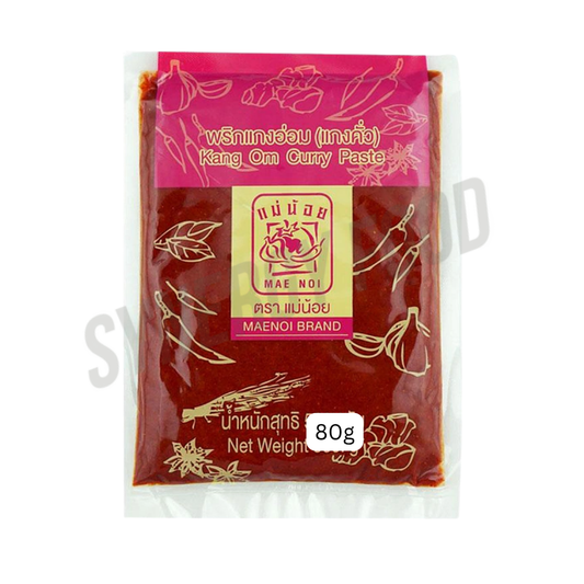 17 Mae Noi Kang Om Curry Paste 10Bagsx80g