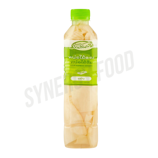 MOM'S SELECT Bamboo Shoot Sour (Sliced/แผ่น) 24pbx500g