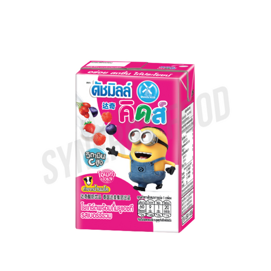 12- DUTCHMILL KIDS UHT YOGHURT MIXED BERRY 48X90ML