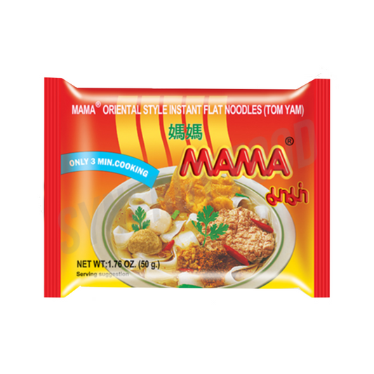 MAMA Instant Flat Noodles Tom Yum Flavour 50g