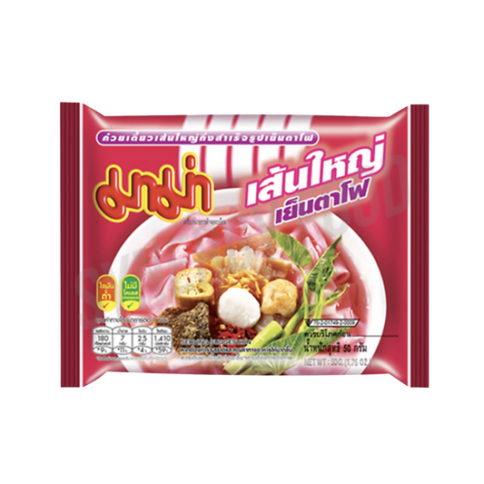 MAMA Instant Flat Noodles Yentafo Flavour 50g
