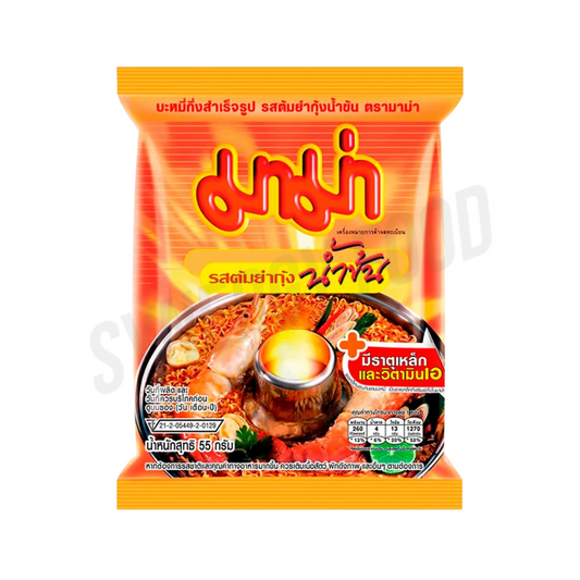 MAMA Instant Noodles Tom Yum Kuong Creamy Flavour 55g