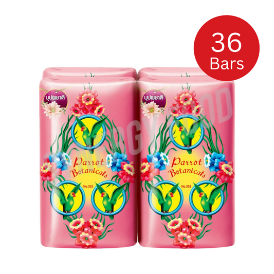 PARROT Herbal Bar Soap Pink 70g x36