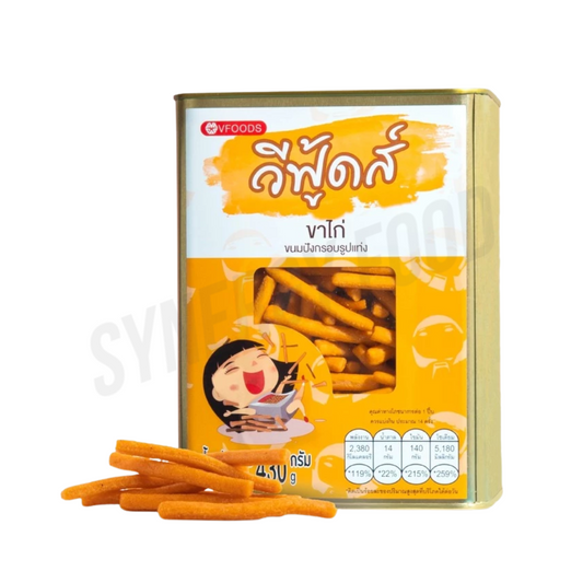 03 Vfoods Mini Tin Salty Flavour Biscuit Stick 12 x 430g